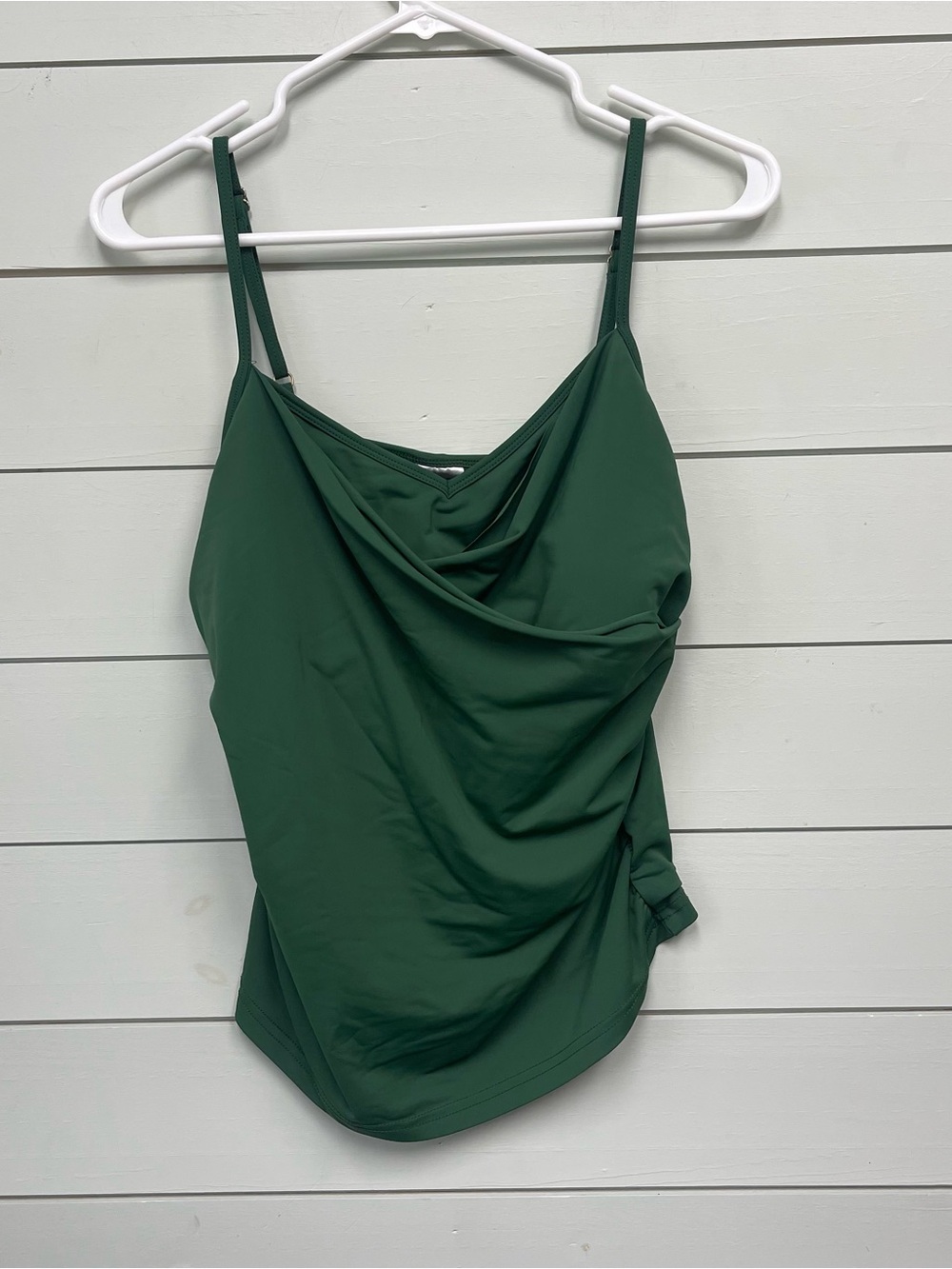 Lime Ricki tank top swimming suit dark green women's size XL
